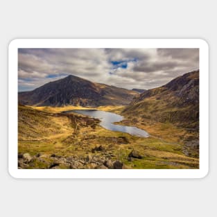 Llyn Idwal, Snowdonia National Park, Wales Sticker